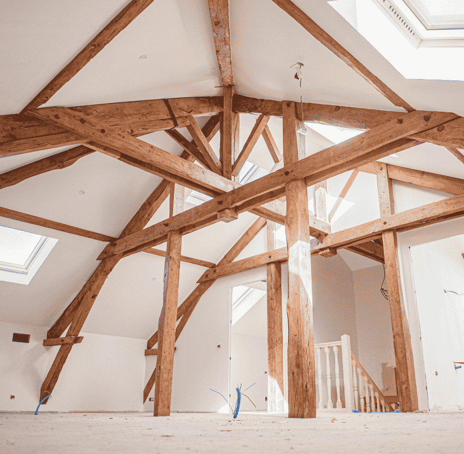 anderplac plaquiste jointeur capbreton rénovation intérieure plafond poutres apparentes