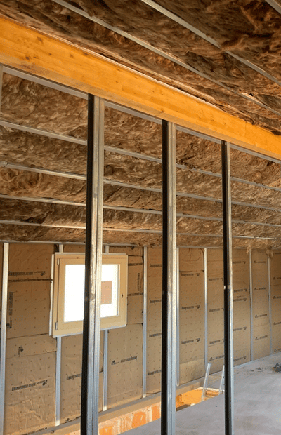 isolation des murs par l’intérieur soustons chantier isolation thermique murs intérieur maison
