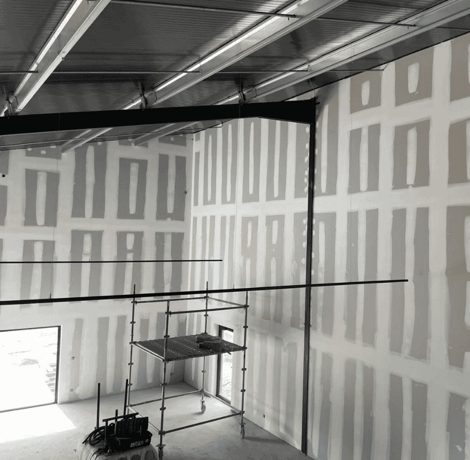 jointeur soustons réalisation bandes placo et finitions murs chantier intérieur