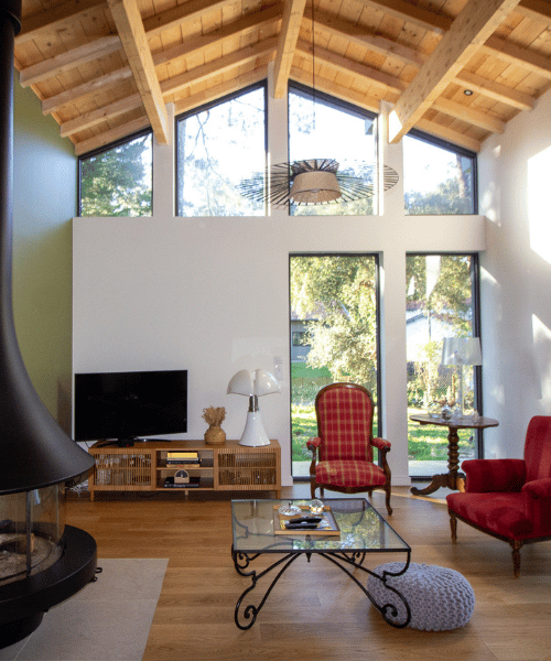 Rénovation + surrélévation maison à Capbreton