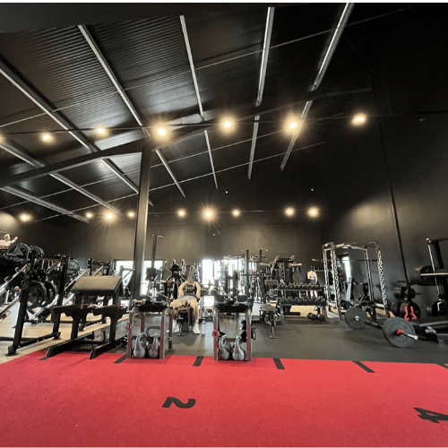 Création d'une salle de sport + bureaux en mezzanine à Saint Geour de Maremne